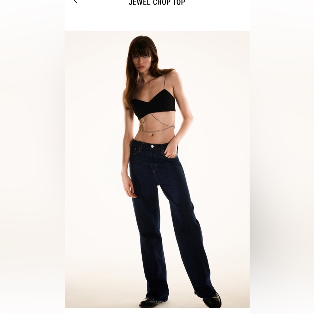Zara Jewel Top size Small